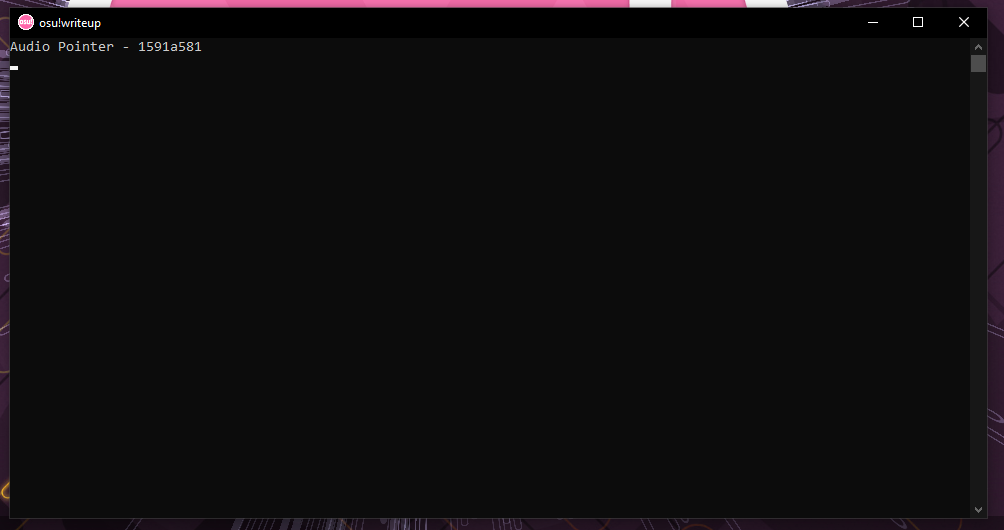 Memory output
