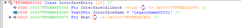 ReClass Entry