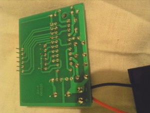 clock soldered